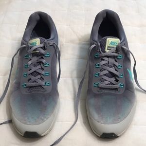Nike Max Dynasty 2 Gray/Turquoise Shoes, 9.5